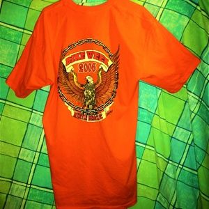 harley davidson tee shirt 2006 bike week n.c.